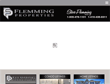 Tablet Screenshot of flemmingproperties.com